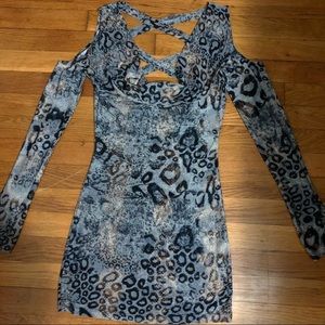 📍NWT Tiger  Print Mini Dress📍